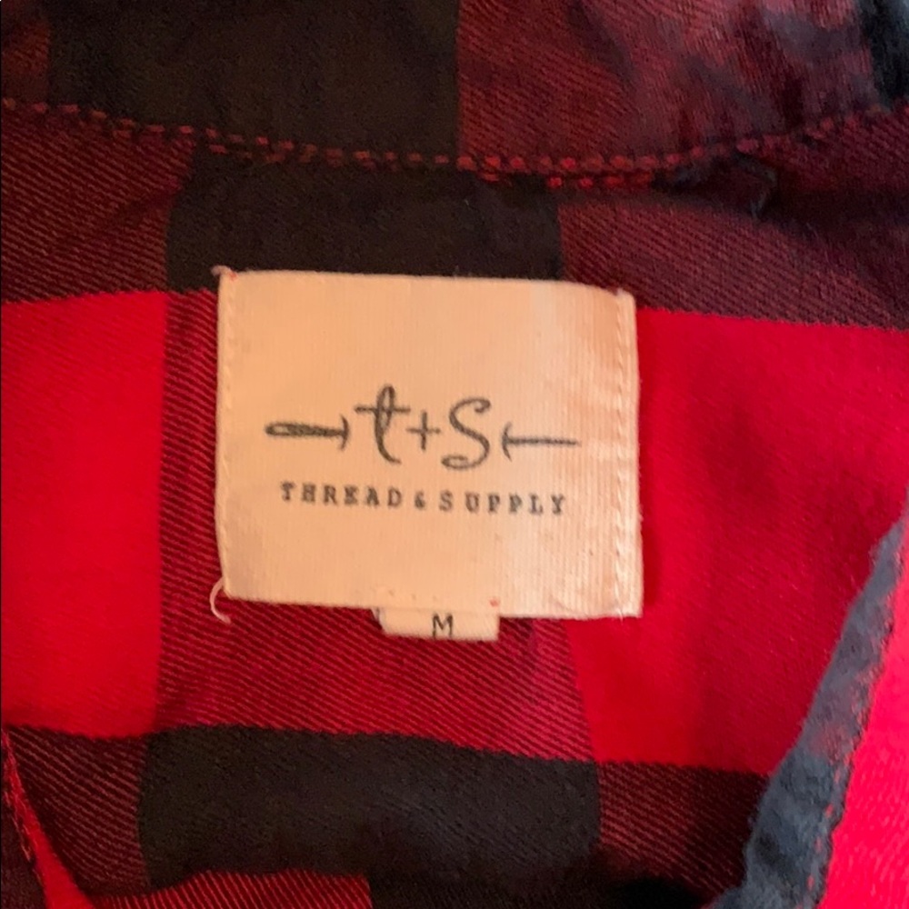 Buffalo Plaid Button Up - Picture 5 of 6